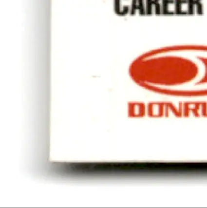 White card with red elliptical Leaf Football Bobby Hoying Eagles logo for 1997 Leaf Football