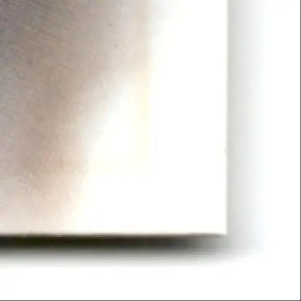 Blank white rectangular canvas with metallic border for Leaf Football Bobby Taylor card