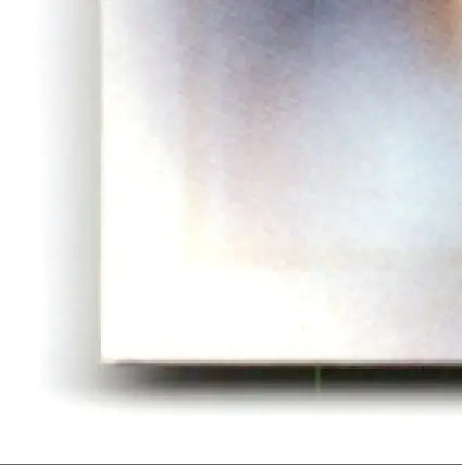 White canvas with abstract light purple blue and yellow tones for Leaf Football Bobby Taylor