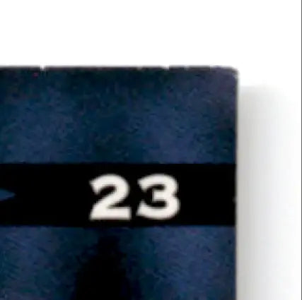 Dark blue Leaf Football card featuring Brad Johnson #23 from 1997 Leaf Football series