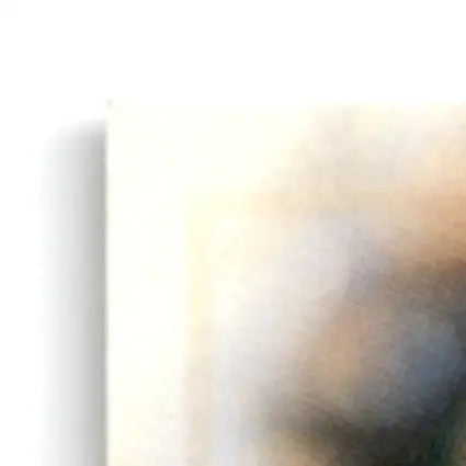 Blurry light-colored painting of Leaf Football Darick Holmes #136 Buffalo Bills football