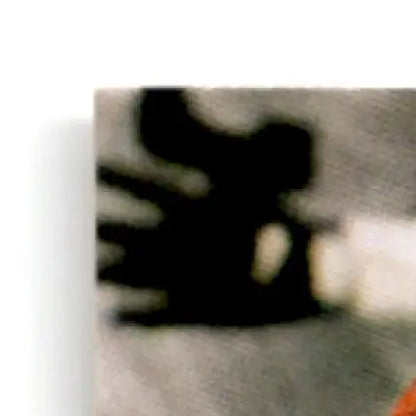 Black silhouette of a hand against light background on Leaf Football Darnay Scott #127