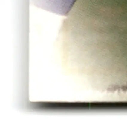 Light-colored rectangular leaf football Darren Woodson board with dark bottom edge