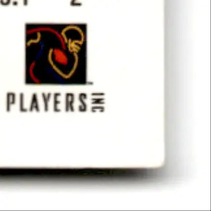 White card with Football Darren Woodson logo from 1997 Leaf Football product