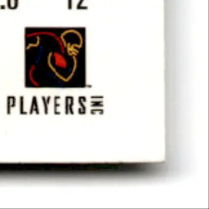 Logo of a sports organization with a stylized football player and PLAYERS INC in leaf football Daryl Johnston style