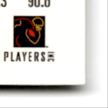 White collectible leaf football Derrick card featuring Baltimore Ravens Derrick Alexander