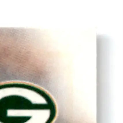 Green Bay Packers logo sticker on 1997 Leaf Football Dorsey Levens #26 product