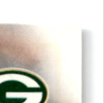 Green Bay Packers logo on 1997 Leaf Football Dorsey Levens #26 collectible