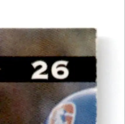 Close-up of 1997 Leaf Football Dorsey Levens #26 Green Bay Packers card