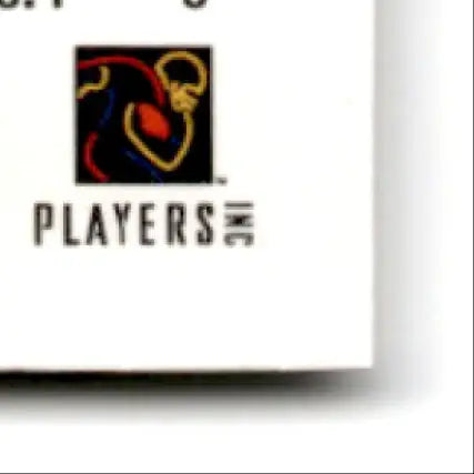 White card with colorful logo and PLAYERS INC text from 1997 Leaf Football Dorsey Levens Green Bay Packers