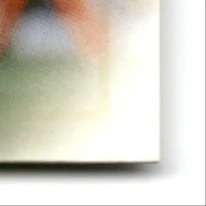 Blank canvas with green, orange, white brushstrokes for Leaf Football Henry Ellard #119