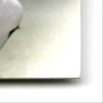White textured fabric with black curved mark from Leaf Football Jamal Anderson Atlanta Falcons