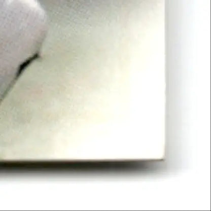 White textured fabric with black curved mark from Leaf Football Jamal Anderson Atlanta Falcons