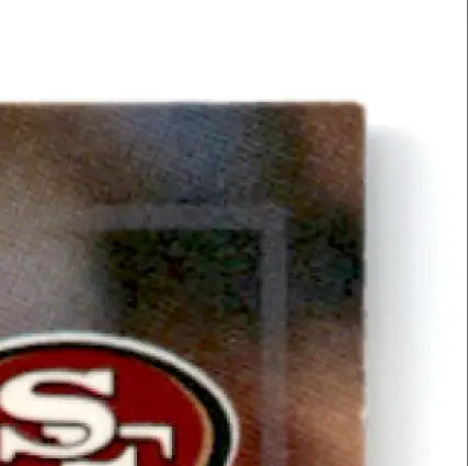 Top right corner of 1997 Leaf Football Ken Norton San Francisco 49ers card