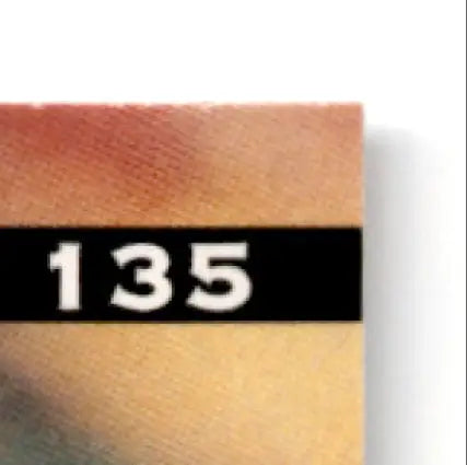 Leaf football Ken Norton San Francisco 49ers with black stripe and white 135 number