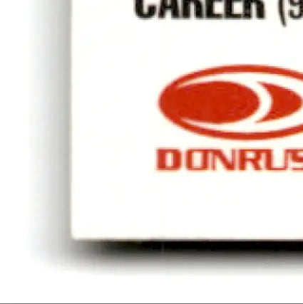 Detail of white Donruss sports card featuring leaf football ken Norton San Francisco 49ers