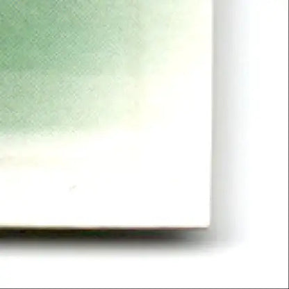 Corner of a light green and white book cover featuring 1997 Leaf Football Kimble Anders Kansas City Chiefs