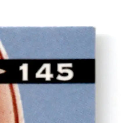 Light blue leaf football Kimble Anders card with black stripe and number 145 Kansas City Chiefs