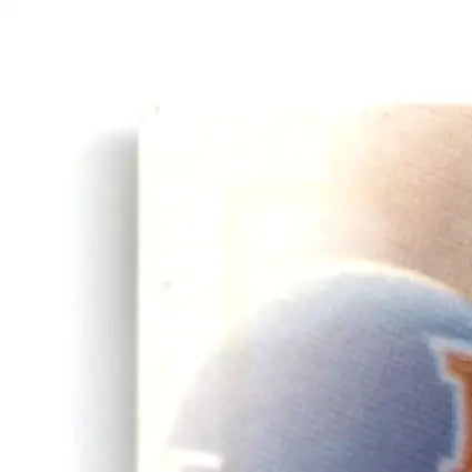 Corner of a collectible 1997 Leaf Football Neil Smith Denver Broncos trading card