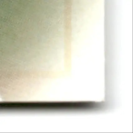 Slightly worn white leaf football terry paper with green yellow tint for Football Terry Kirby San Francisco 49ers memorabilia