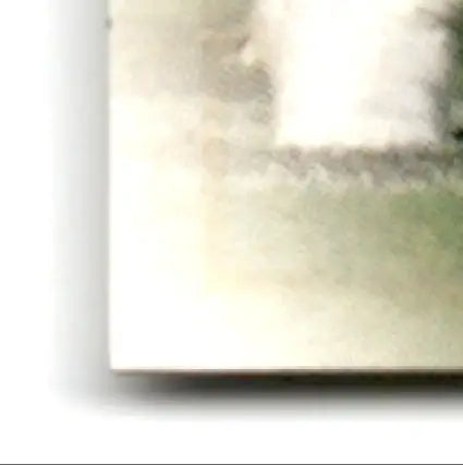 Rectangular leaf football Tim Brown photo print with blurred edges for Oakland Raiders