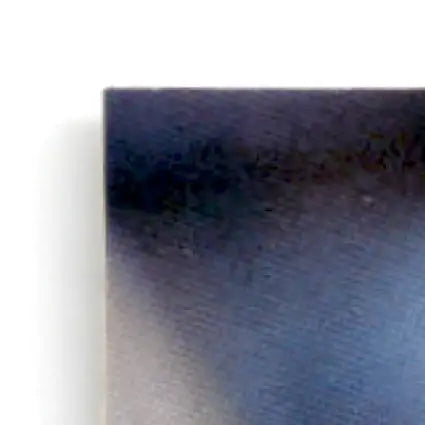 Abstract metal art piece with dark blue and grey tones for Leaf Football Zach Football Zach Thomas Miami Dolphins