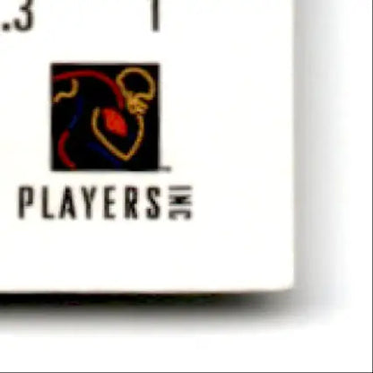 White card with sports logo featuring leaf football zach and football zach thomas