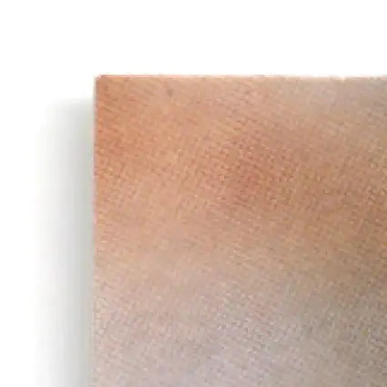Light brown finely textured wooden board from 1997 Leaf Terance Mathis Falcons product