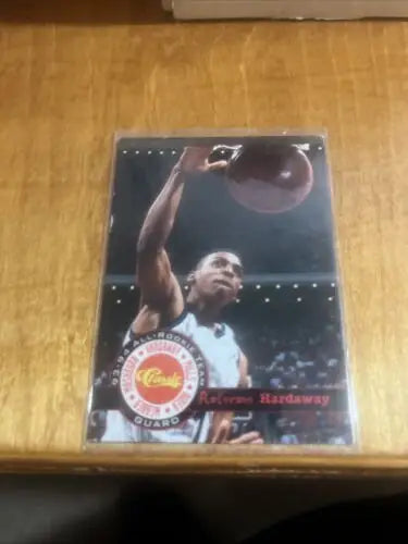 Anfernee Hardaway basketball card featured in 1997 Score Board Basketball ROOKIE