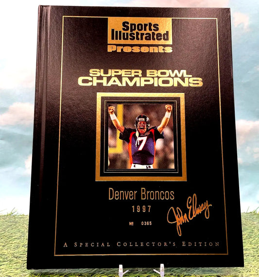 Sports Illustrated Super Bowl Champions book featuring Denver Broncos limited edition