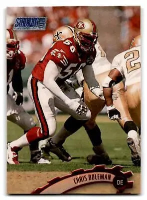 Football trading card featuring Chris Doleman from Stadium Club 1997 collection