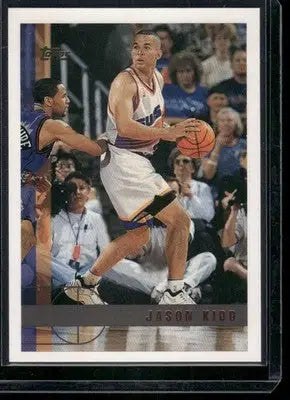 Collectible 1997 Topps Jason Kidd #49 basketball card for sports memorabilia collectors