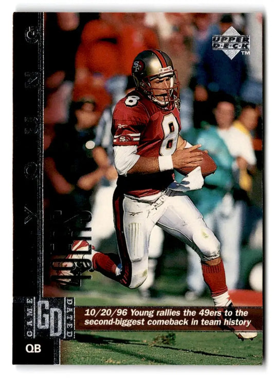 1997 1997 Upper Deck #51 Steve Young San Francisco 49ers FOOTBALL Cards - Trading Cards