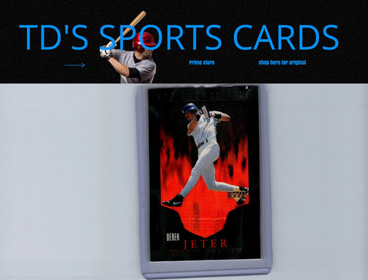 Derek Jeter Baseball Card 1997 Upper Deck HC3 Derek Jeter Hot Commodities