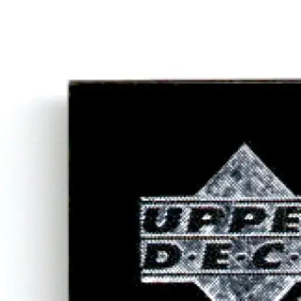 Black Upper Deck trading card pack from 1997 Upper Deck Racing Loy Allen series