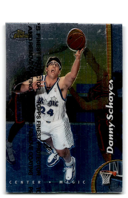 1998-99 Finest Danny Schayer #136 with protector - Trading Card