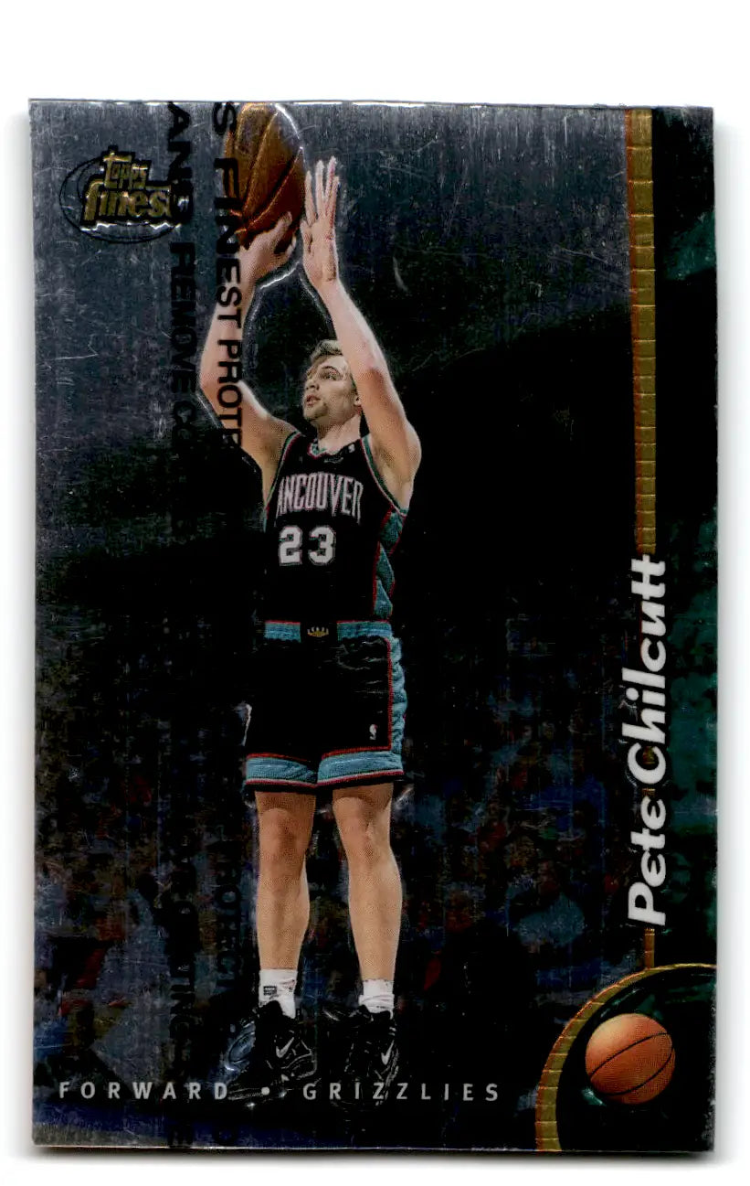 1998-99 Finest Pete Chilcutt #133 with protector - Trading Card