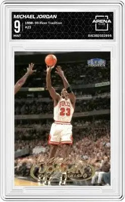 Fleer Tradition Michael Jordan basketball card from 1998-99 Fleer Tradition series
