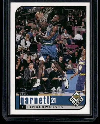 1998-99 Upper Deck UD Choice Kevin Garnett #85 Basketball - Trading Card
