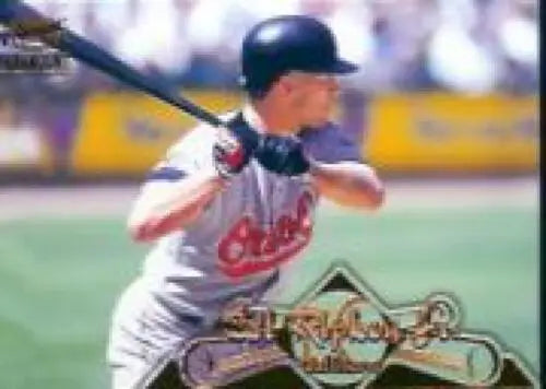 Baseball card of Cal Ripken Jr. from 1998 Pacific Paramount Copper original gloss