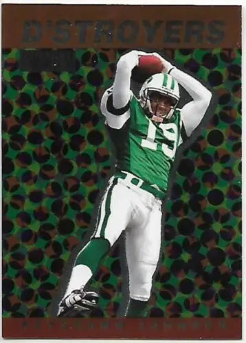 Football trading card 1998 SkyBox Premium D’stroyers Keyshawn Johnson NM-MT original gloss