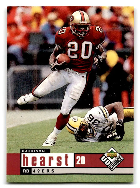 1998 UD Choice #414 Garrison Hearst - Trading Cards