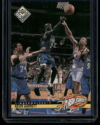 1998 Upper Deck Choice Flash Stats Kevin Garnett #171 Basketball - Basketball Card