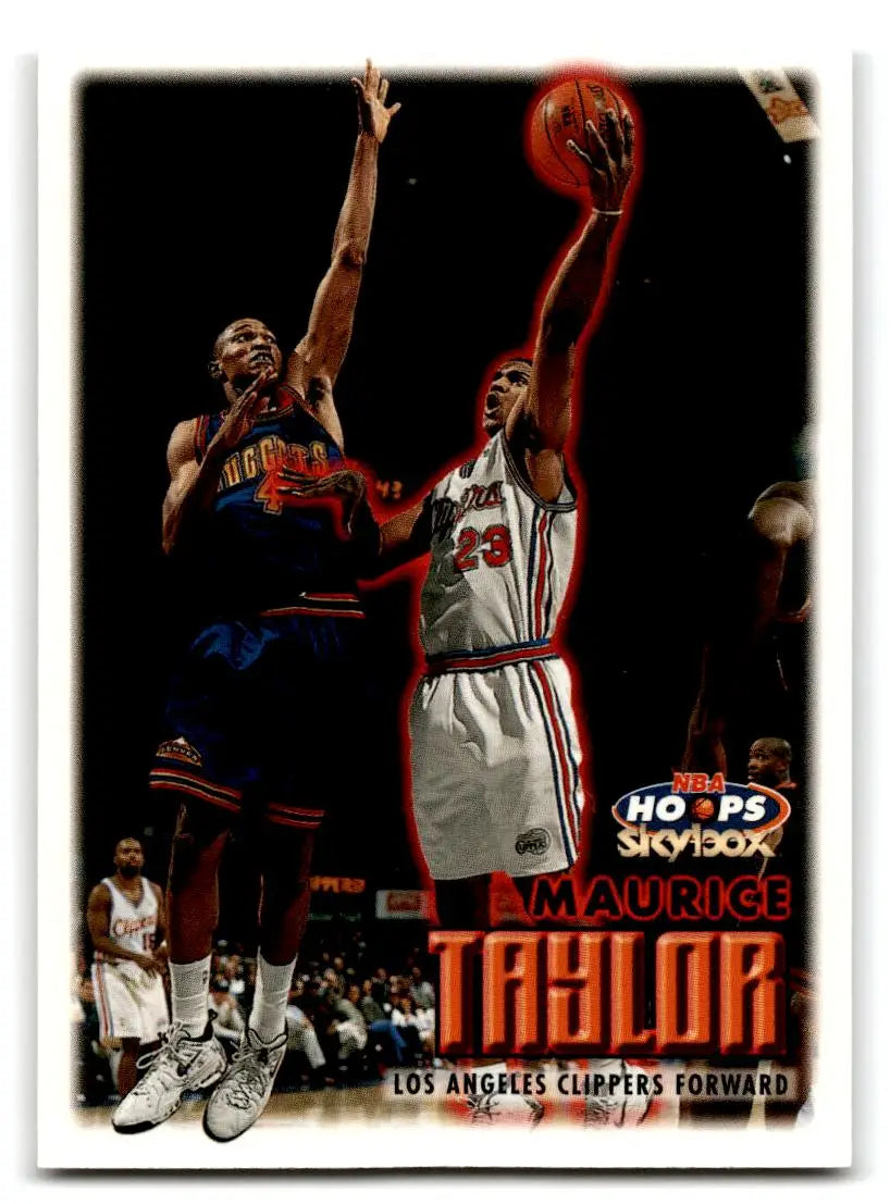 1999-00 Hoops #35 Maurice Taylor - Trading Card