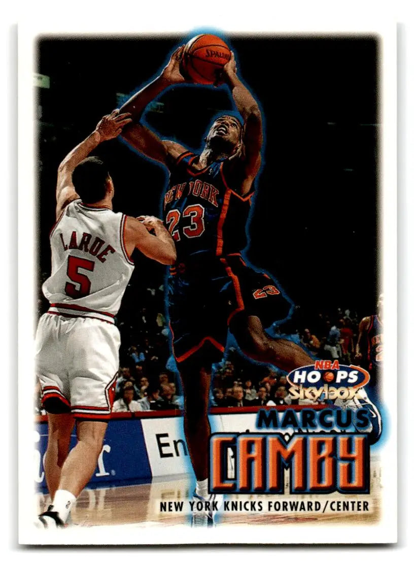 1999-00 Hoops #70 Marcus Camby - Trading Card