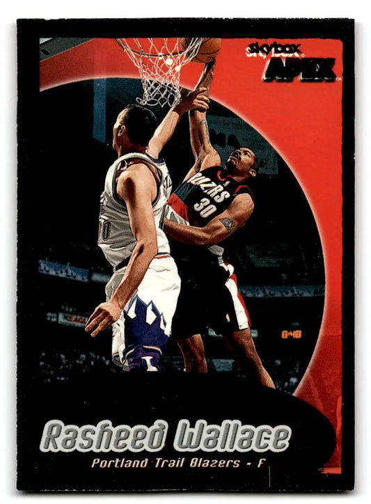1999-00 SkyBox Apex #88 Rasheed Wallace - Trading Card