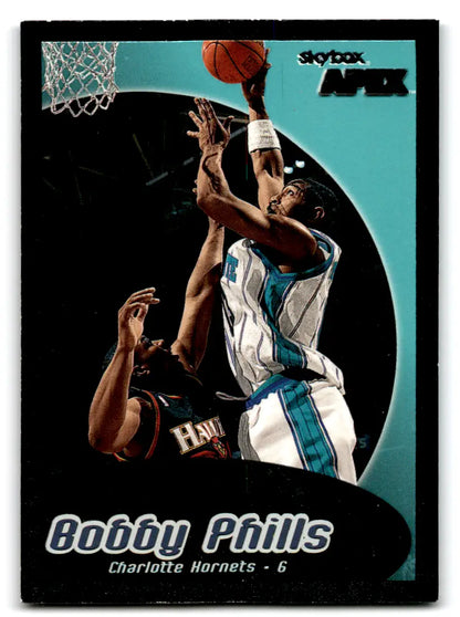 1999-00 Skybox Apex Bobby Phills #93 Charlotte Hornets - Trading Card