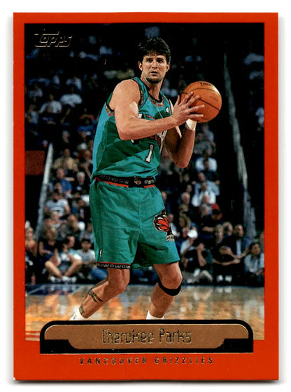 1999-00 Topps Cherokee Parks #27 Vancouver Grizzlies - Trading Card