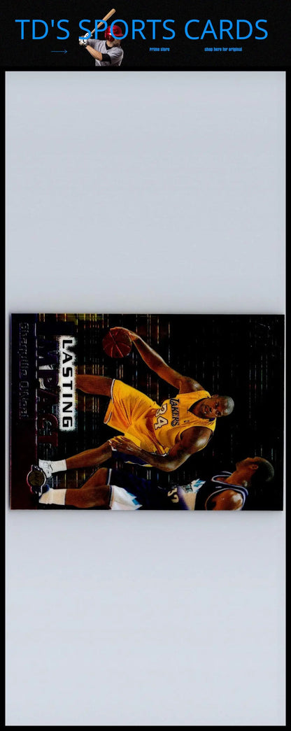 1999-00 Topps I17 Shaquille O’Neal Impact Refractors basketball trading card image