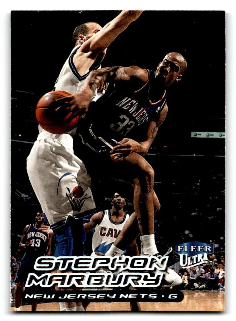 1999-00 Ultra #110 Stephon Marbury - Trading Card